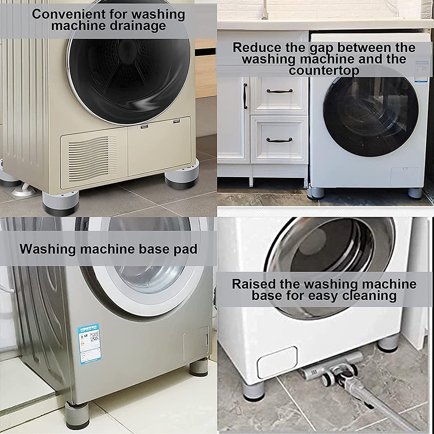 Anti Vibration Pads for Washing Machine/Fridge/Coolers/Furniture