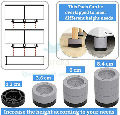 Anti Vibration Pads for Washing Machine/Fridge/Coolers/Furniture
